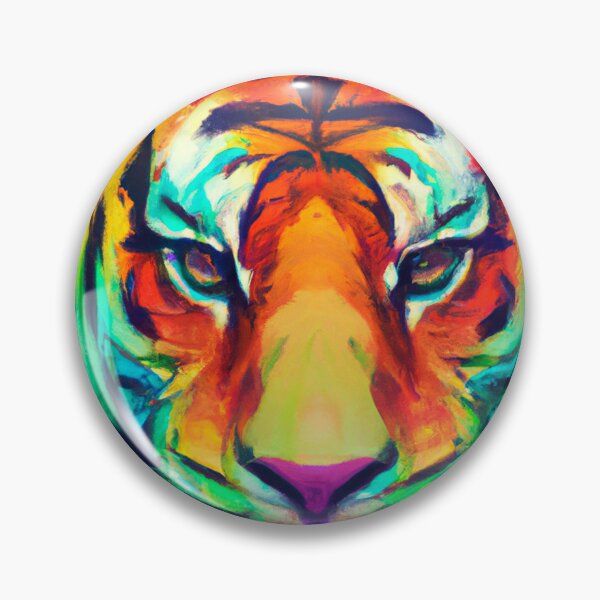 Item preview, Psychedelic Tiger designed and sold by Timegraf.