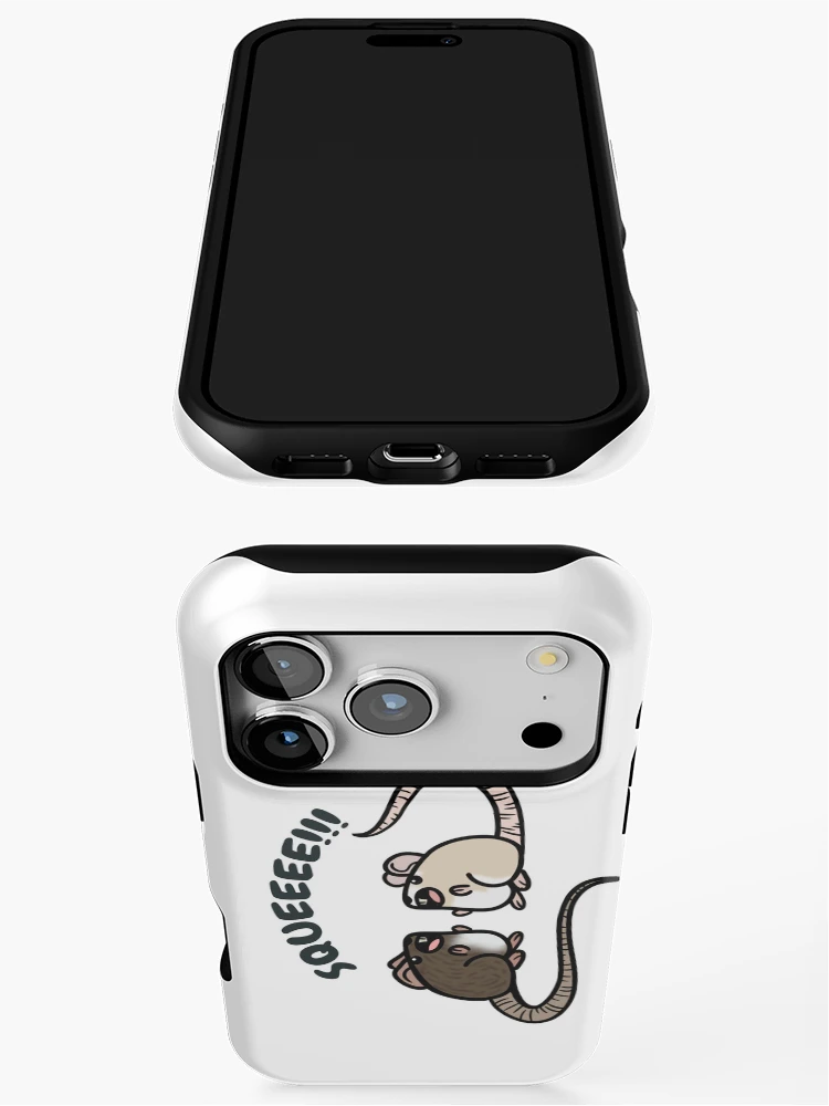 Thumbnail 3 of 4, iPhone Case, Screaming Rats designed and sold by Fire and Ice Designs.