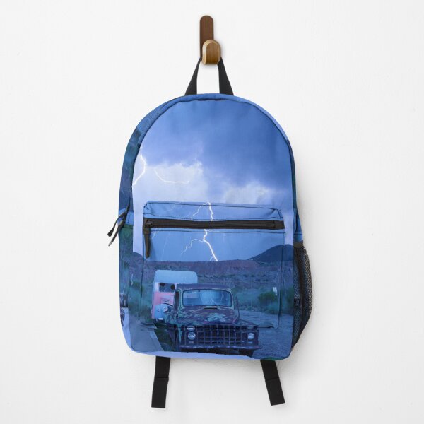 Item preview, Triptych - Lowell Lightning Over Trucks and Tailings designed and sold by hendrickssdh.