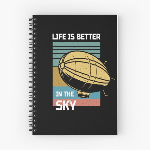 Item preview, Life Is Better in The Sky Zeppelin designed and sold by MooonTees.