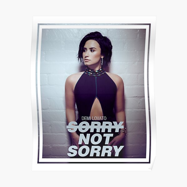 Demi Lovato Song Posters Redbubble - roblox id codes songs for demi lovato sober