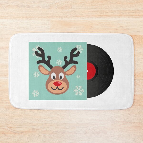 Item preview, Merry Christmas Deer Vinyl Lp | Xmas Music | Winter designed and sold by Fluffy-Vectors.
