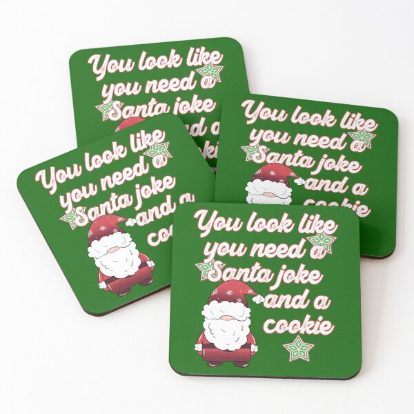 Item preview, Funny Christmas Dad Joke You Need a Santa Joke and a Cookie designed and sold by OliviaGbyKyro.