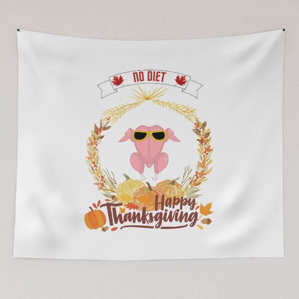 Item preview, There Is No Diet In Thanksgiving designed and sold by ProjectOfColor.