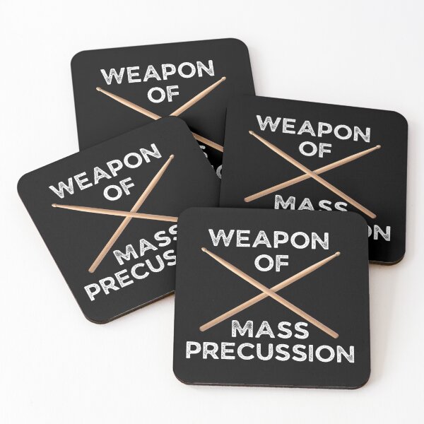 Item preview, Weapons Of Mass Percussion For Drummers And Drum Players As A Funny Drummer   designed and sold by Funwithmusic.