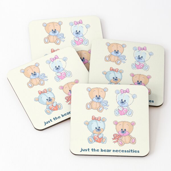 Item preview, Just The Bear Necessities. Cute Teddy Bears designed and sold by Rebel-Design.