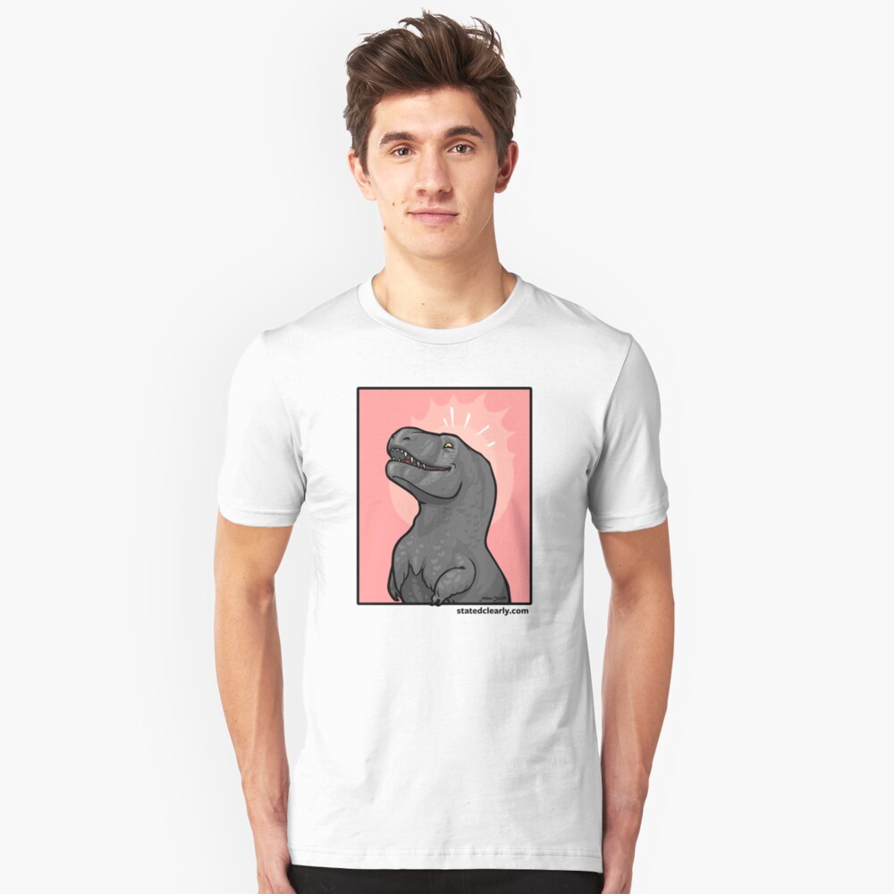 Gloating T. rex! Slim Fit T-Shirt