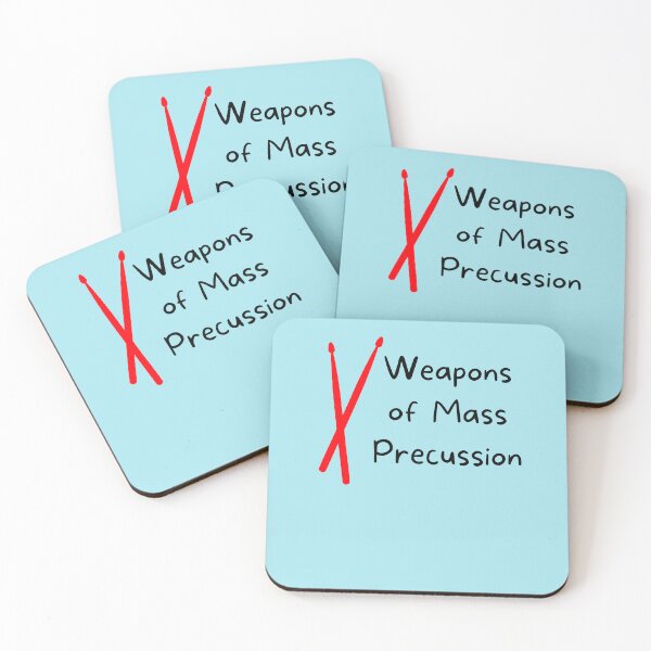 Item preview, Weapons Of Mass Percussion For Drummers And Drum Players As A Funny Drummer   designed and sold by Funwithmusic.