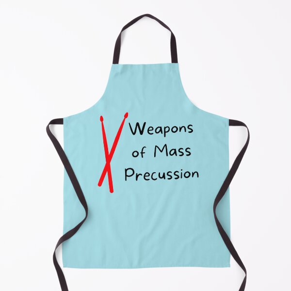 Item preview, Weapons Of Mass Percussion For Drummers And Drum Players As A Funny Drummer designed and sold by Funwithmusic.