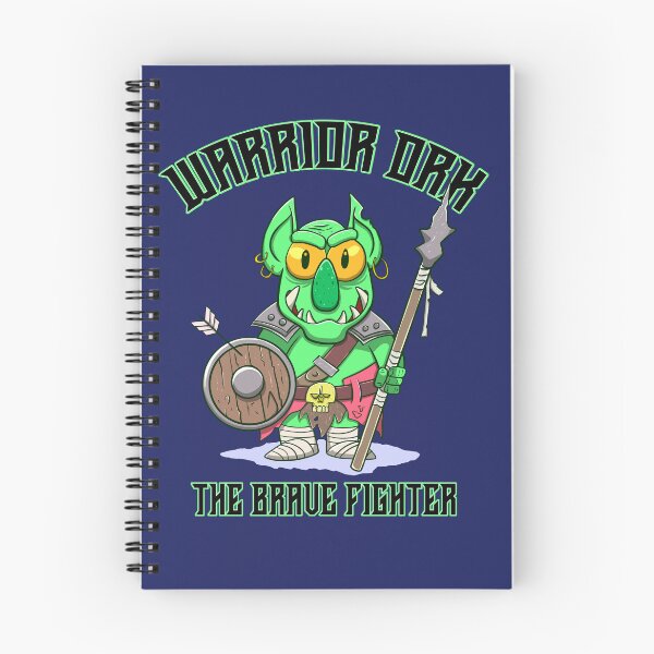 Item preview, Warrior ork the brave fighter designed and sold by ImaginarStore.