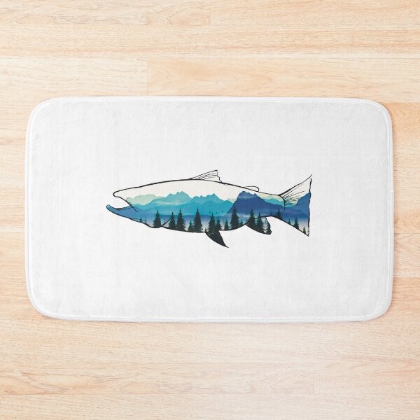 Item preview, Fishing in the Blue Mountains designed and sold by SapphireCompass.