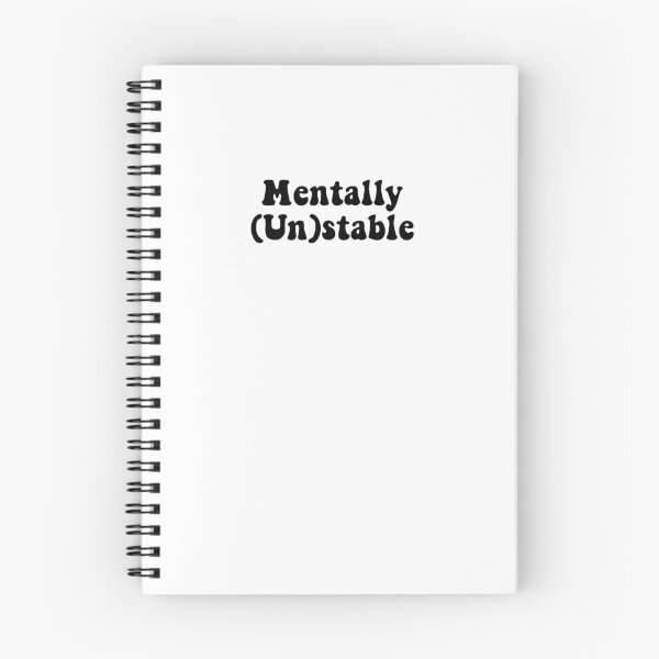 Item preview, Mentally (Un)stable designed and sold by beckahbrooks.