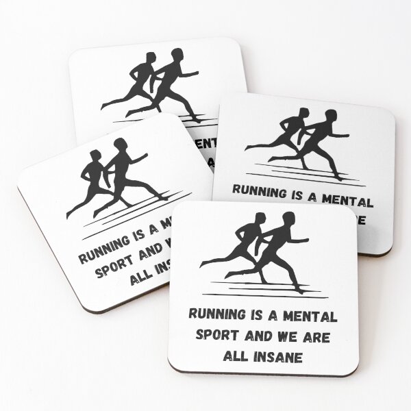Item preview, Running is a Mental Sport designed and sold by SundaySoup.