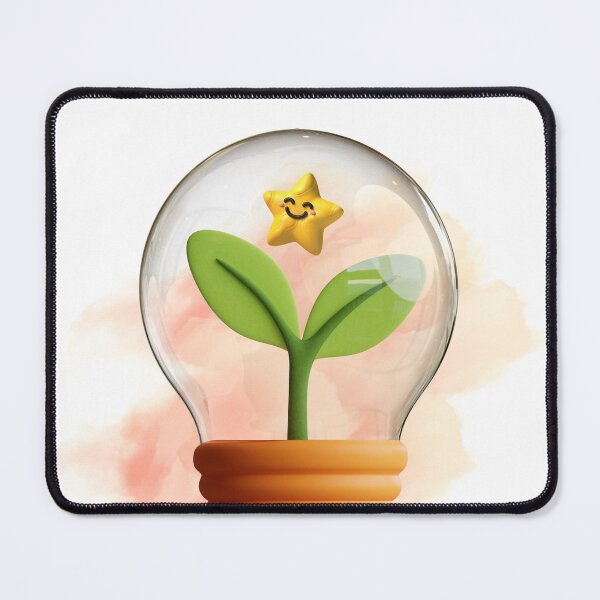 Item preview, America Recycles Day green design cute lamp designed and sold by Rub14ekArts.
