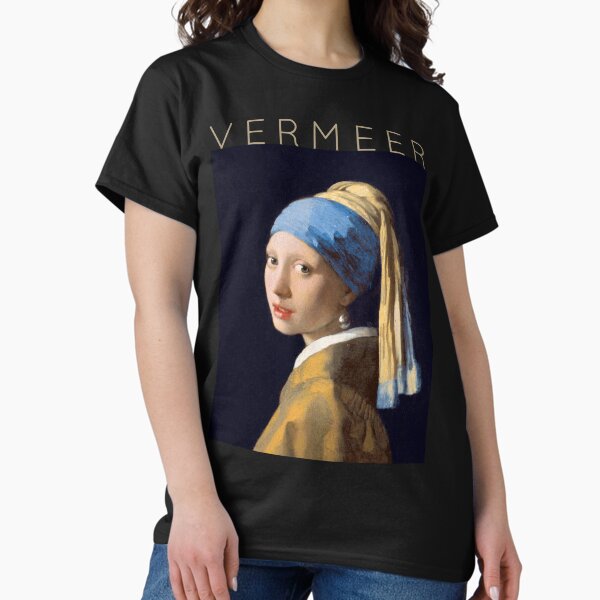 Aperçu de l'œuvre Johannes Vermeer - La Jeune Fille à la perle créée et vendue par TwistedCity.