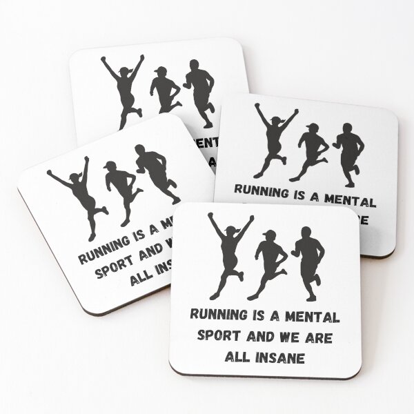 Item preview, Running is a Mental Sport designed and sold by SundaySoup.