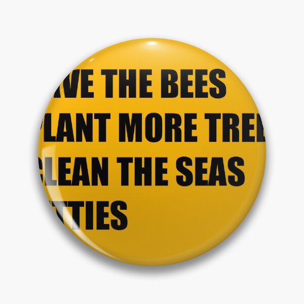 Item preview, Save the bees plant more trees designed and sold by DRESSIVE.