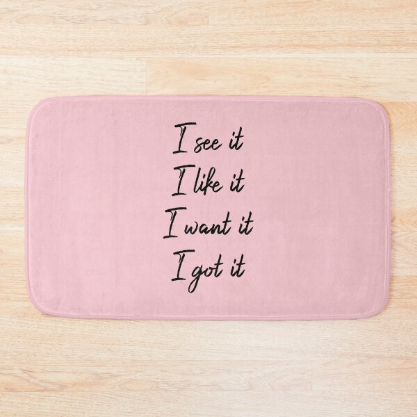 Item preview, I see it I like it I want it I got it designed and sold by noha alzohbi.