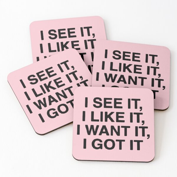 Item preview, I see it I like it I want it I got it designed and sold by noha alzohbi.
