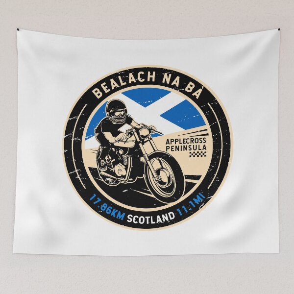 Item preview, Bealach na Bà | Scotland | Motorcycle designed and sold by KrisSidDesigns.