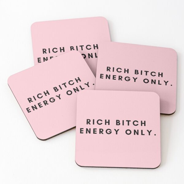 Item preview, rich bitch energy only designed and sold by noha alzohbi.