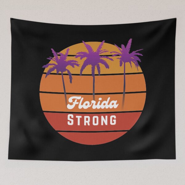 Item preview, Florida Strong, Retro Sunset Florida designed and sold by Ryan  Rad.