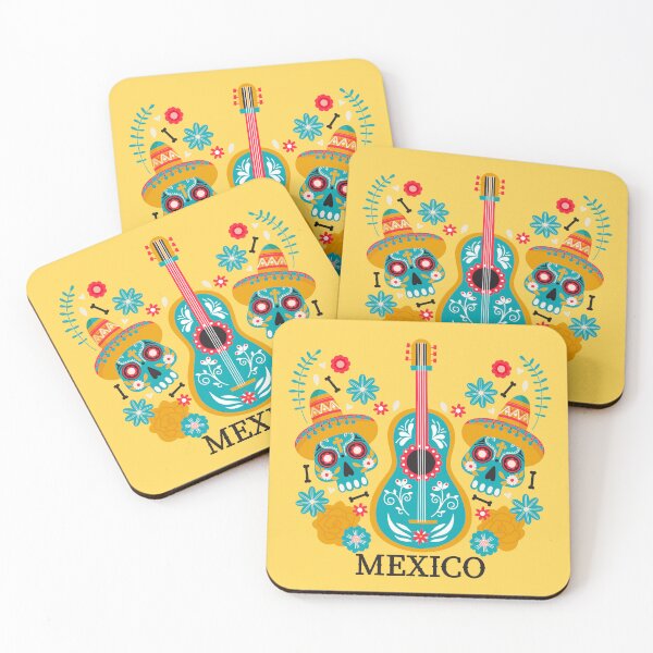 Item preview, Viva la Vida quote. Dia de los muertes skull. Mexico city. designed and sold by CoCoArt-Ua.