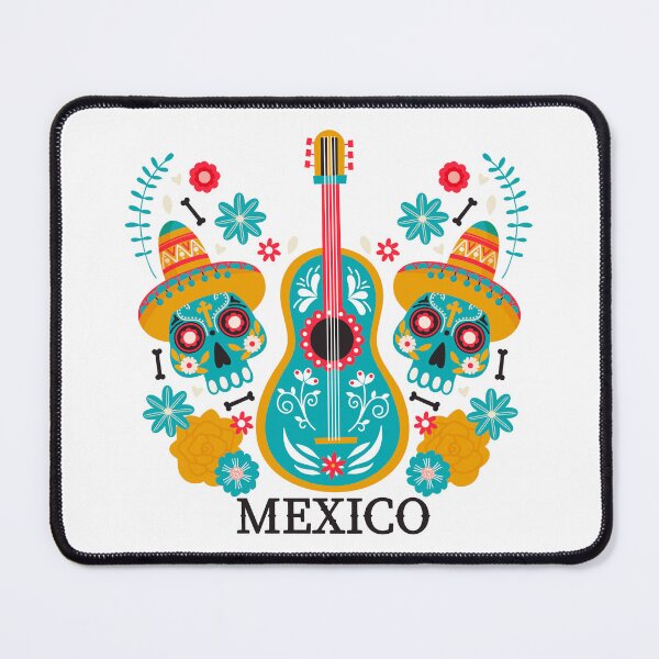 Item preview, Viva la Vida quote. Dia de los muertes skull. Mexico city. designed and sold by CoCoArt-Ua.