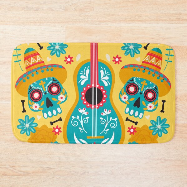 Item preview, Viva la Vida quote. Dia de los muertes skull. Mexico city. designed and sold by CoCoArt-Ua.