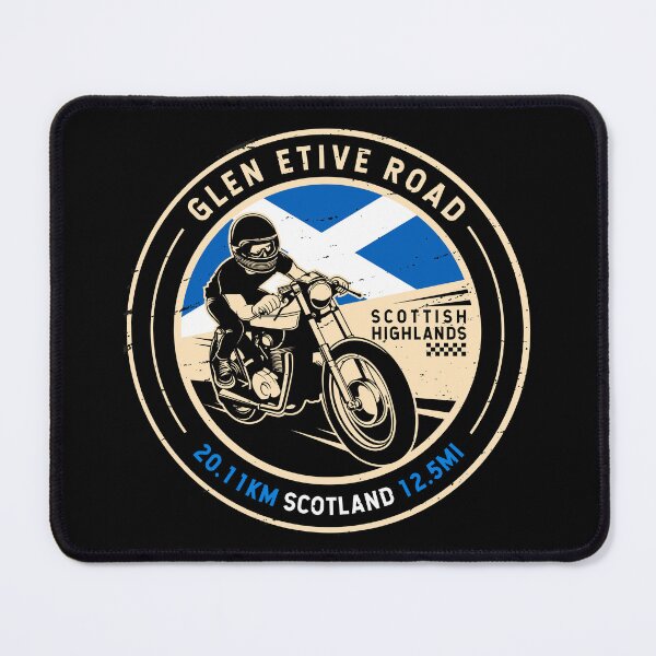 Item preview, Glen Etive Road | Scotland | Motorcycle designed and sold by KrisSidDesigns.