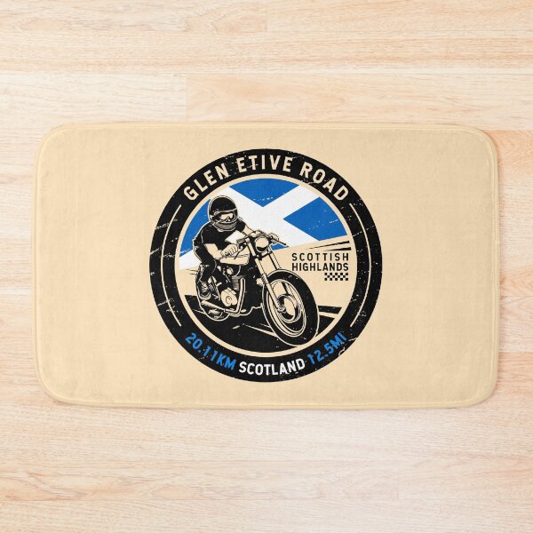 Item preview, Glen Etive Road | Scotland | Motorcycle designed and sold by KrisSidDesigns.