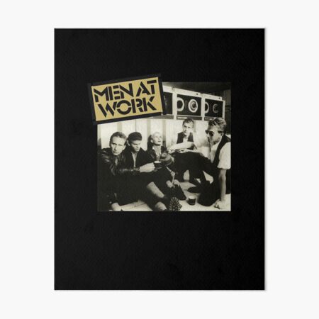 Gifts For Men Men At Work Band Gift For Music Fans Poster for Sale by  Hartungscotorti