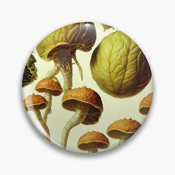 Artikelvorschau, Pilz- und Gemüseanatomie-Blatt auf elfenbeinfarbenem Hintergrund entworfen und verkauft von Daemonrat.