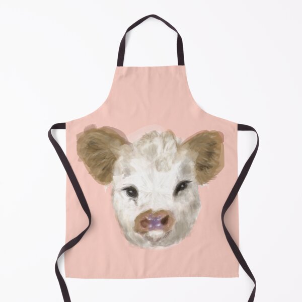 Item preview, Fluffy Brown and White Cow designed and sold by derpy-eyes-.