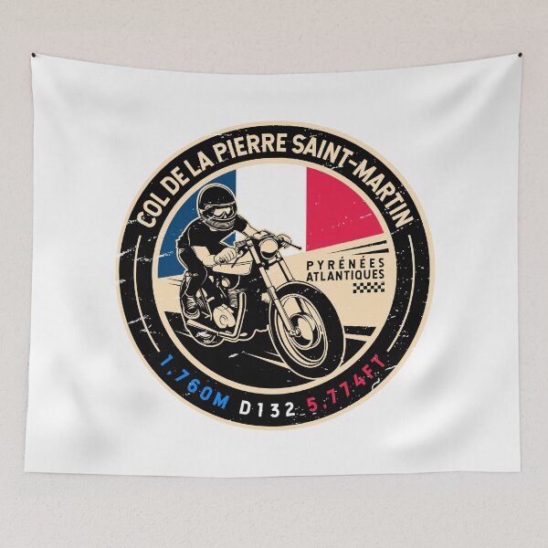 Item preview, Col de la Pierre Saint Martin | France Side | Motorcycle designed and sold by KrisSidDesigns.