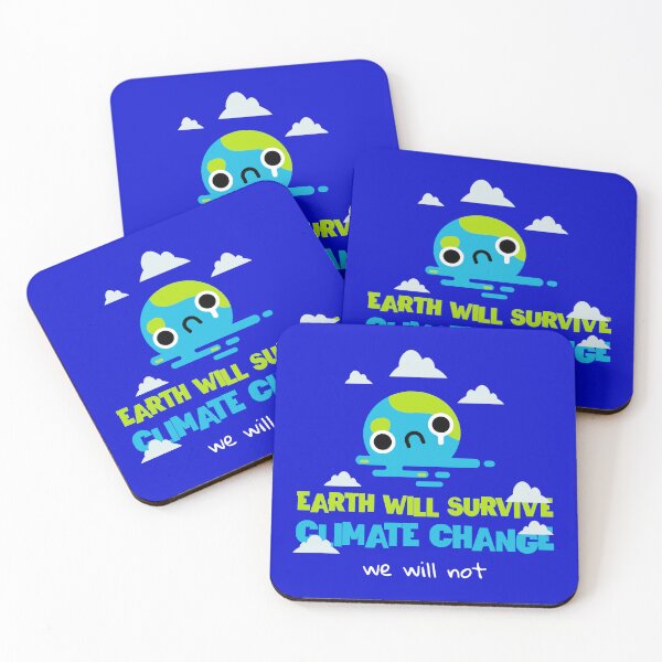 Item preview, The earth will survive climate change. We are not. designed and sold by FineTeesigns.