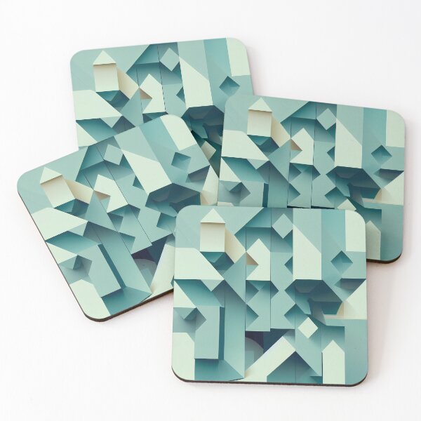 Item preview, Blue Geometrical Shapes, Digitale designed and sold by njiiz.