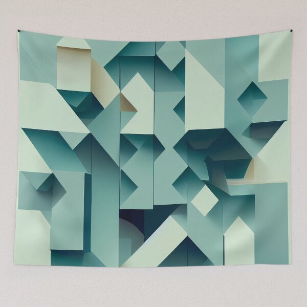 Item preview, Blue Geometrical Shapes, Digitale designed and sold by njiiz.