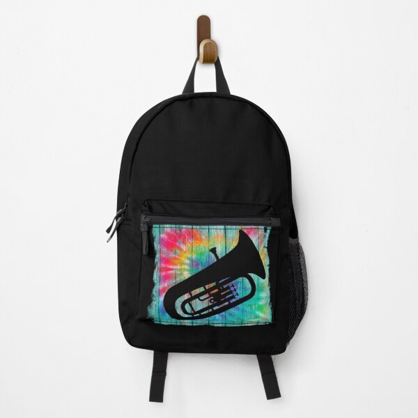Item preview, Vintage Wood Tie Dye Lines - Tuba designed and sold by BandMomDesigns.