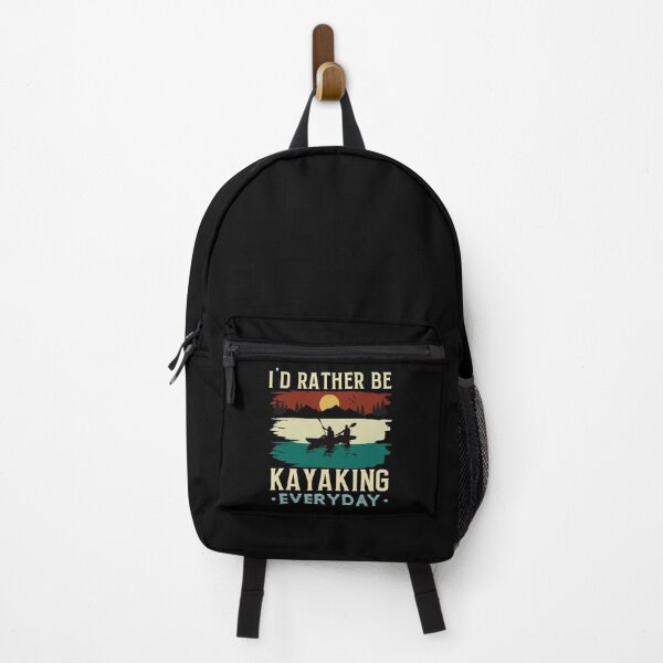 Item preview, Kayaking Boating Lover I'd Rather Be Kayaking Everyday Kayak designed and sold by BELASKRI STORE.