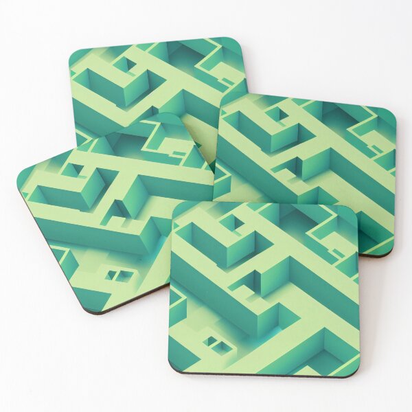 Item preview, The Green Maze, Isometric, Digital designed and sold by njiiz.