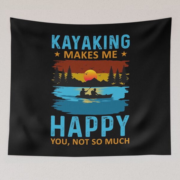 Item preview, Funny Kayak Art For Men Women Kayaking Paddling Canoe Kayaks designed and sold by BELASKRI STORE.
