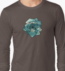 Geometrics: Rose (Sampled Eye) Geometry Long Sleeve T-Shirt