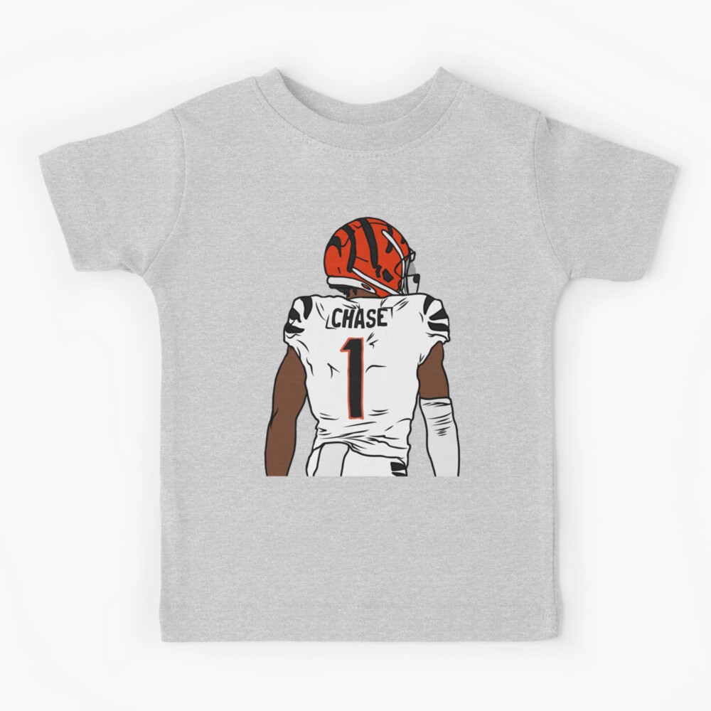 Ja'Marr Chase Celebration Kids T-Shirt for Sale by RatTrapTees