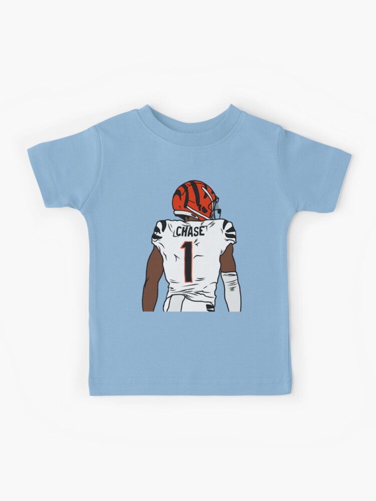 Ja'Marr Chase Back-To Kids T-Shirt for Sale by RatTrapTees