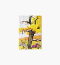 Calvin and Hobbes Mural Art Board
