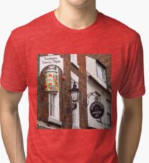 Sandgate, Whitby, Yorkshire Tri-blend T-Shirt