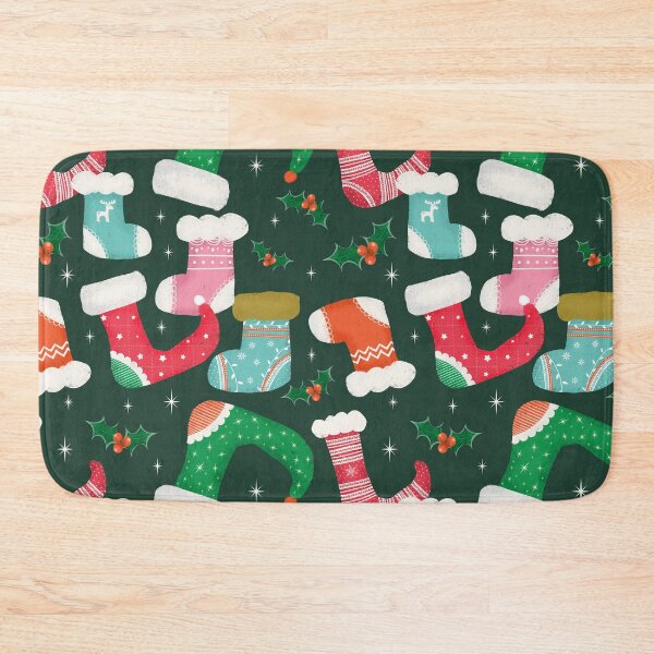Item preview, Christmas falalala Green -Stockings  designed and sold by susycosta.