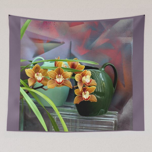 Item preview, Greys And Greens Plus 'Tangerine' designed and sold by Michael May.
