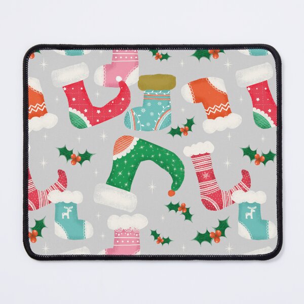 Item preview, christmas falalala grey -Stockings designed and sold by susycosta.